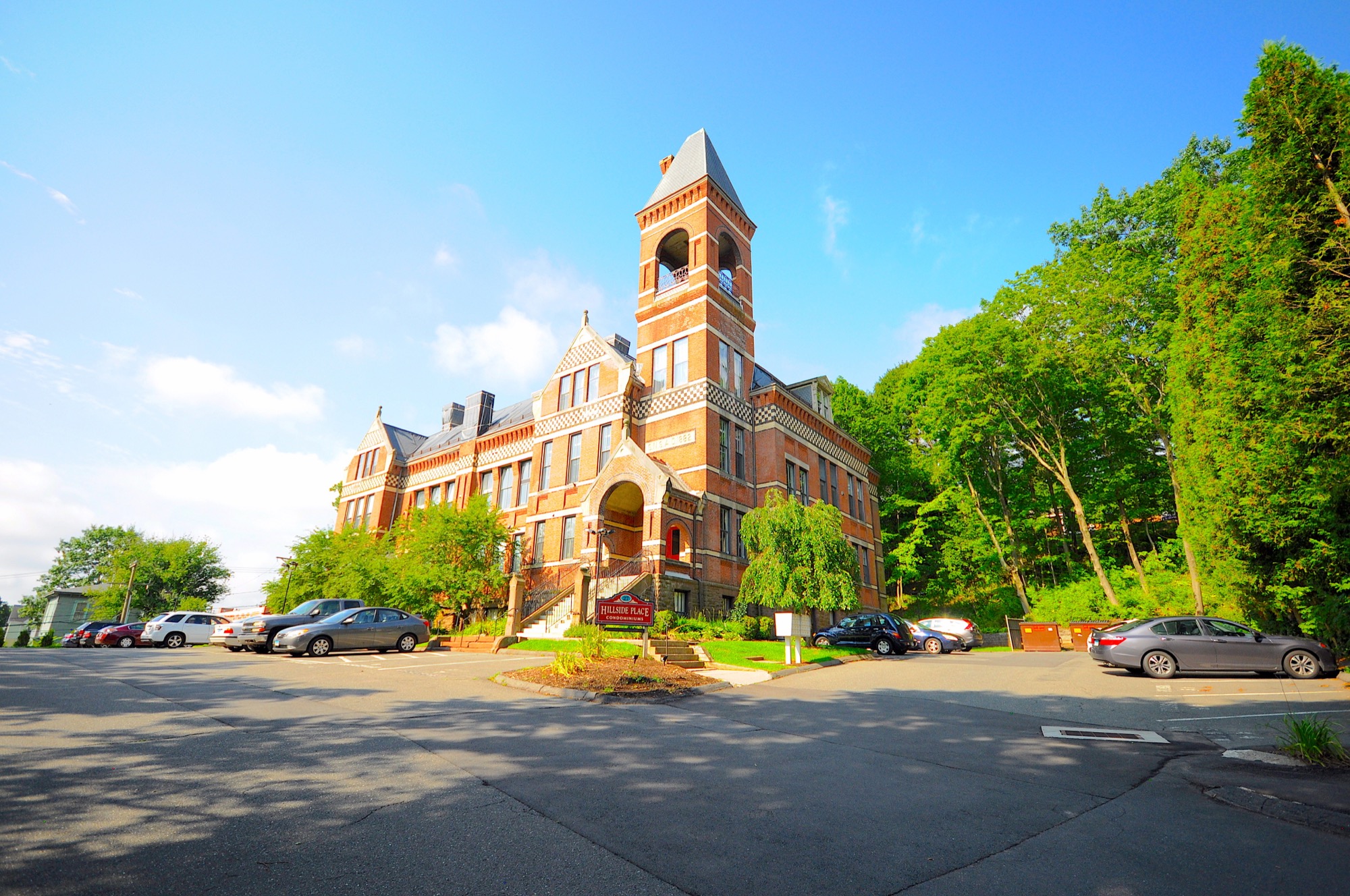 Hillside Place, a restored historic condominium residence in New Britain, CT